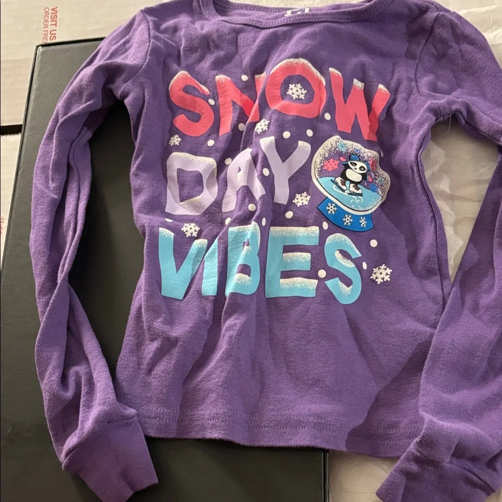 Place Purple Long Sleeve sleep Shirt 4